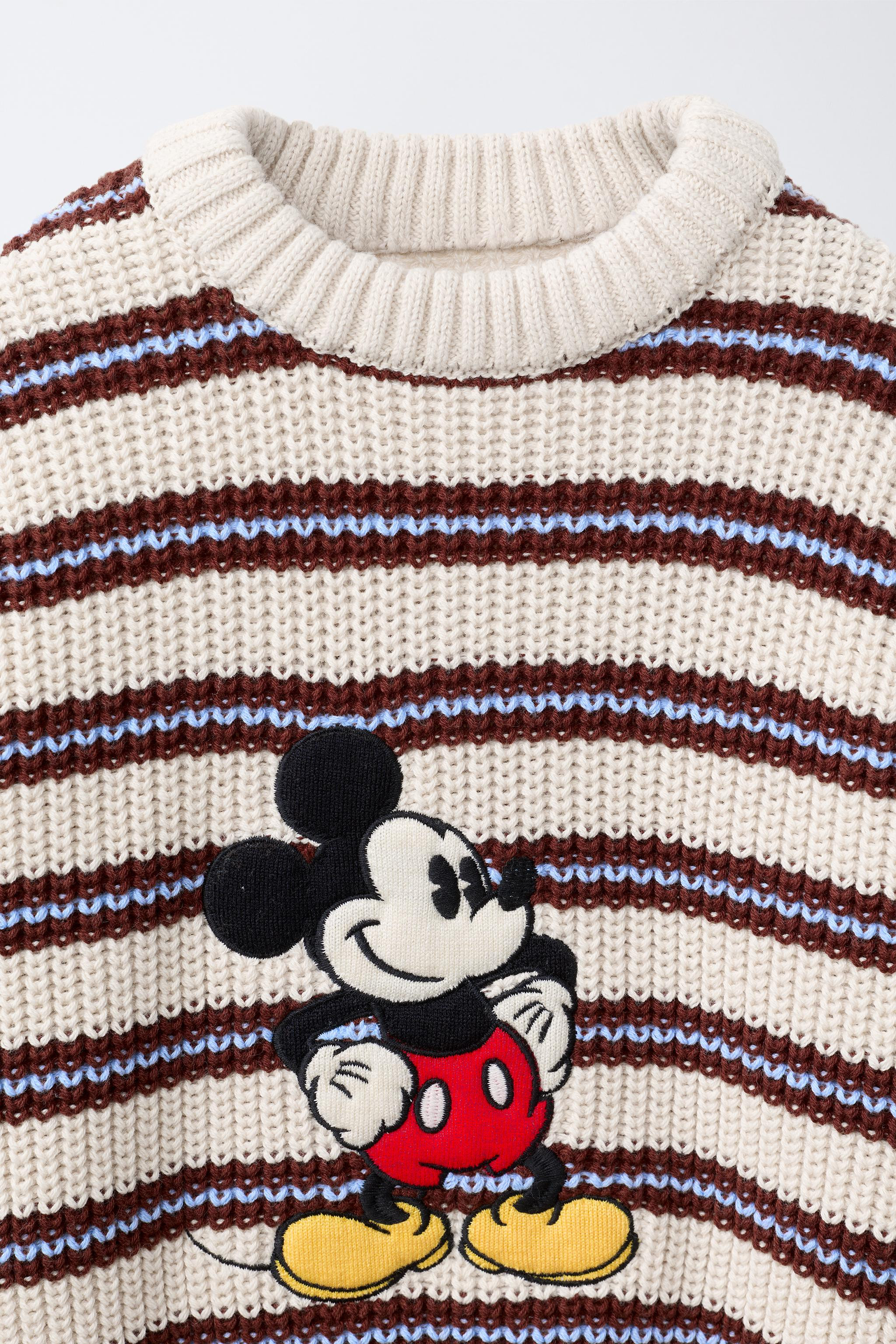STRIPED MICKEY MOUSE © DISNEY KNIT JUMPER | Zara US