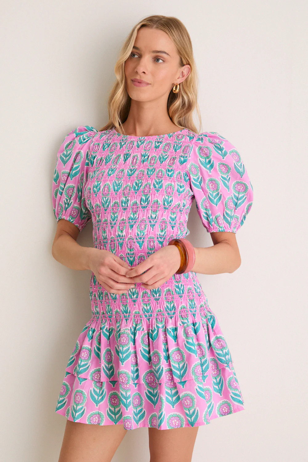 Lilac Buta Nova Mini Dress | Tuckernuck (US)