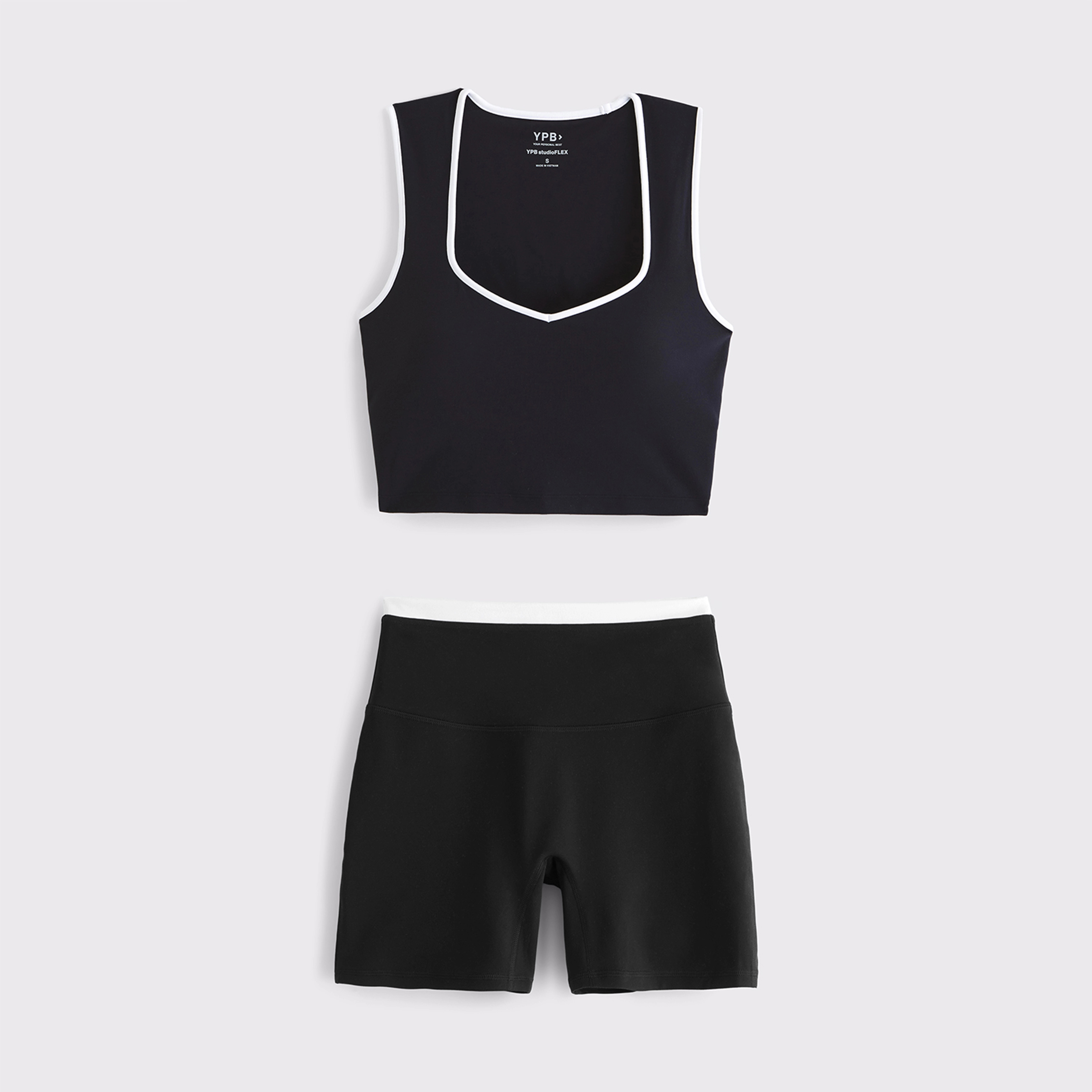 YPB studioFLEX Tank & Bike Short Set | Abercrombie & Fitch (US)