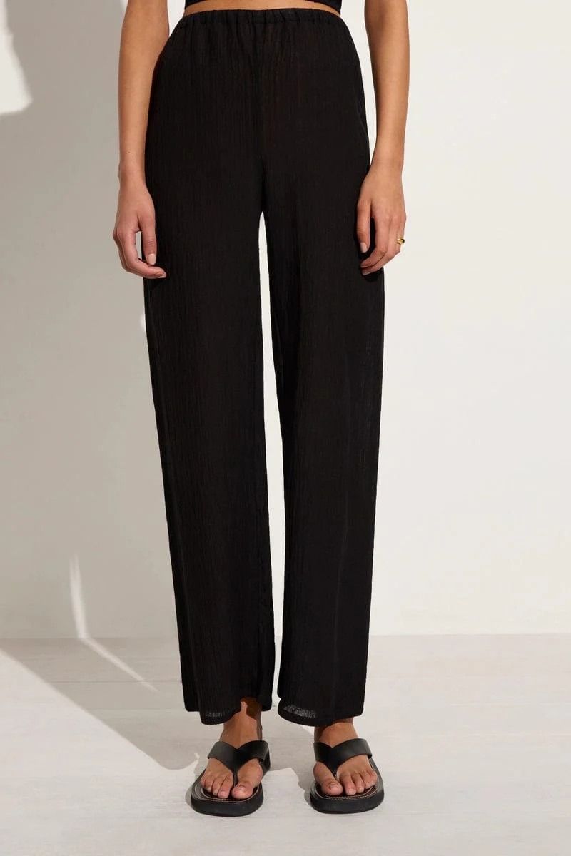 Melia Pant Black | Faithfull (US)