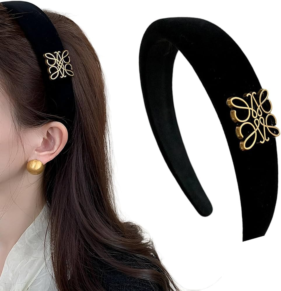 Headbands for Women Fashion Hair Bands for Women's Hair Non Slip Fabric Wide Headbands for Thin T... | Amazon (US)