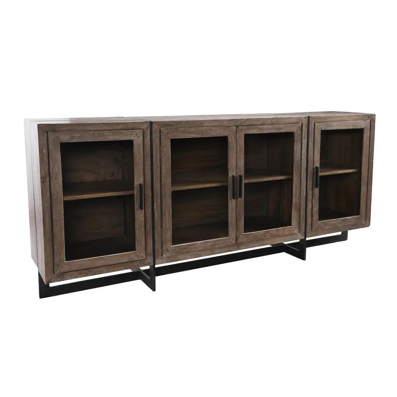 Winship 78'' Wide Mango Solid Wood Sideboard | Wayfair North America