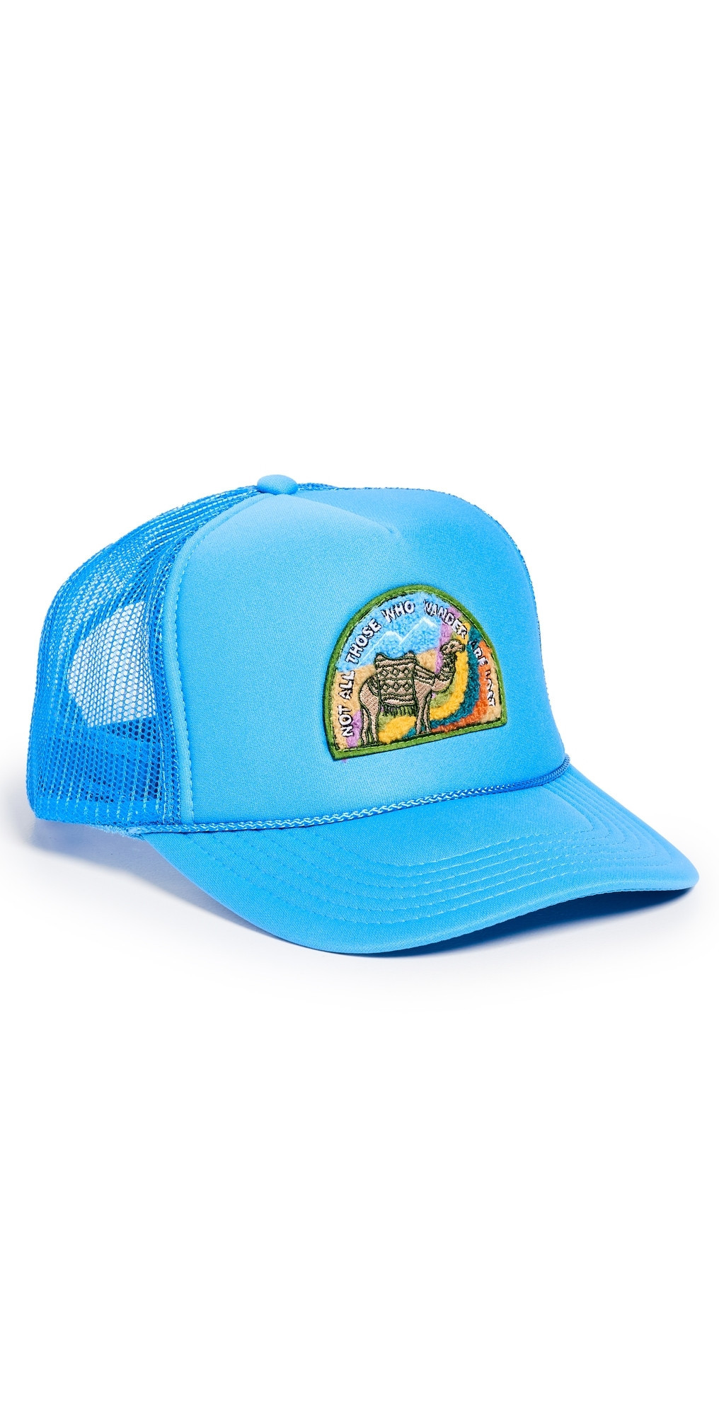Freya Not All Who Wander Trucker Hat Azure One Size | Shopbop