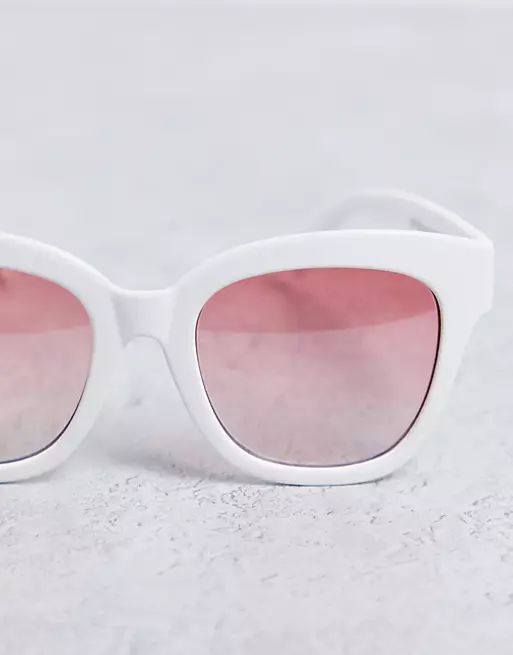 AJ Morgan resplendid square lens sunglasses | ASOS (Global)