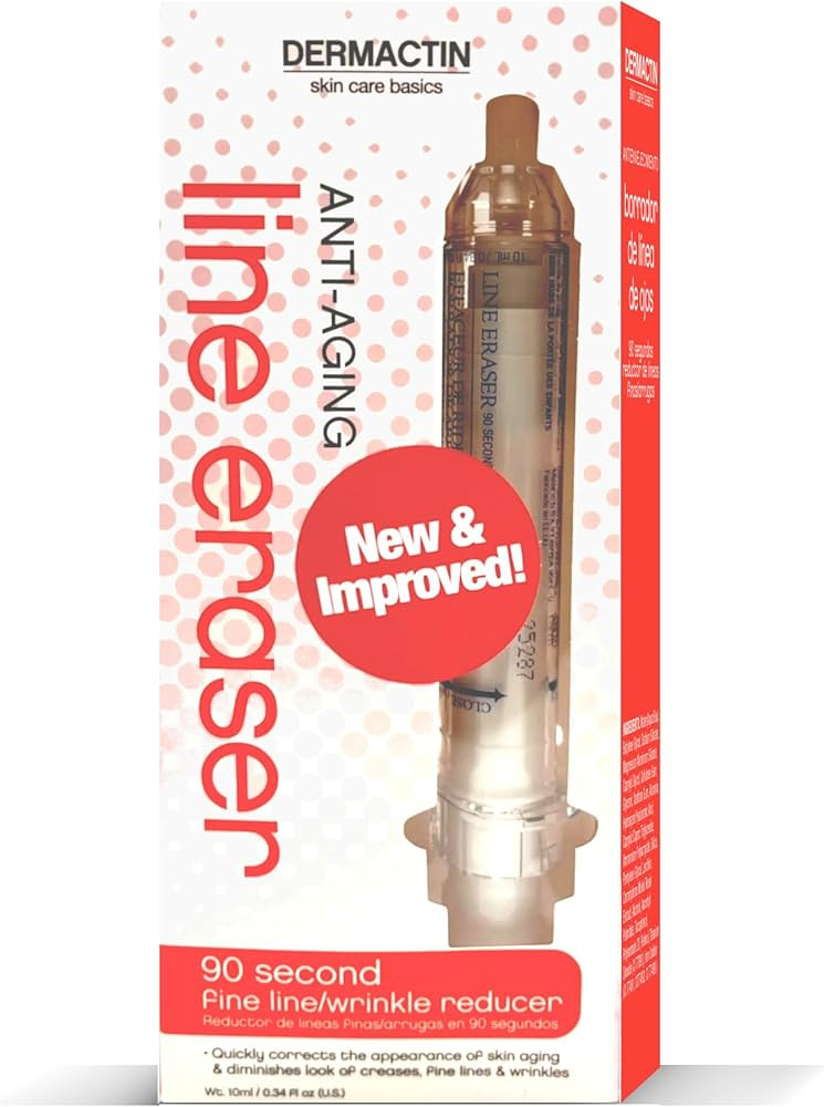 Dermactin New and Improved 90 Second Fine Line/Wrinkle Reducer .34 oz. with All New Easy to Use A... | Amazon (US)