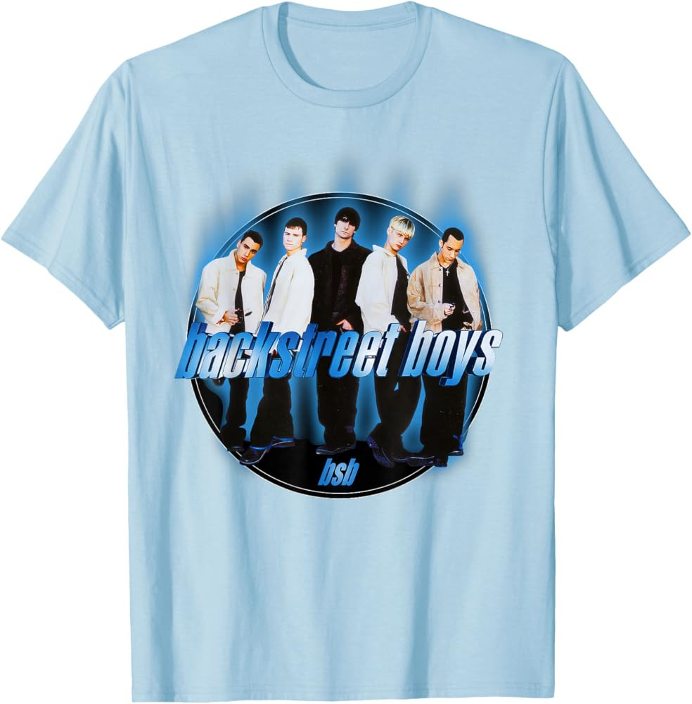 Backstreet Boys \u2013 Group Circle T-Shirt Small | Amazon (US)