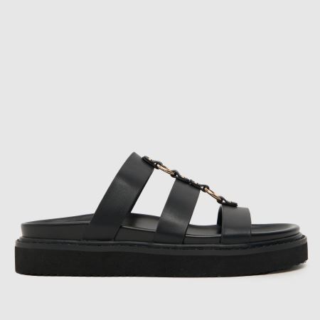 Womens Black schuh Tana Chunky Hardware Sandals | schuh | Schuh