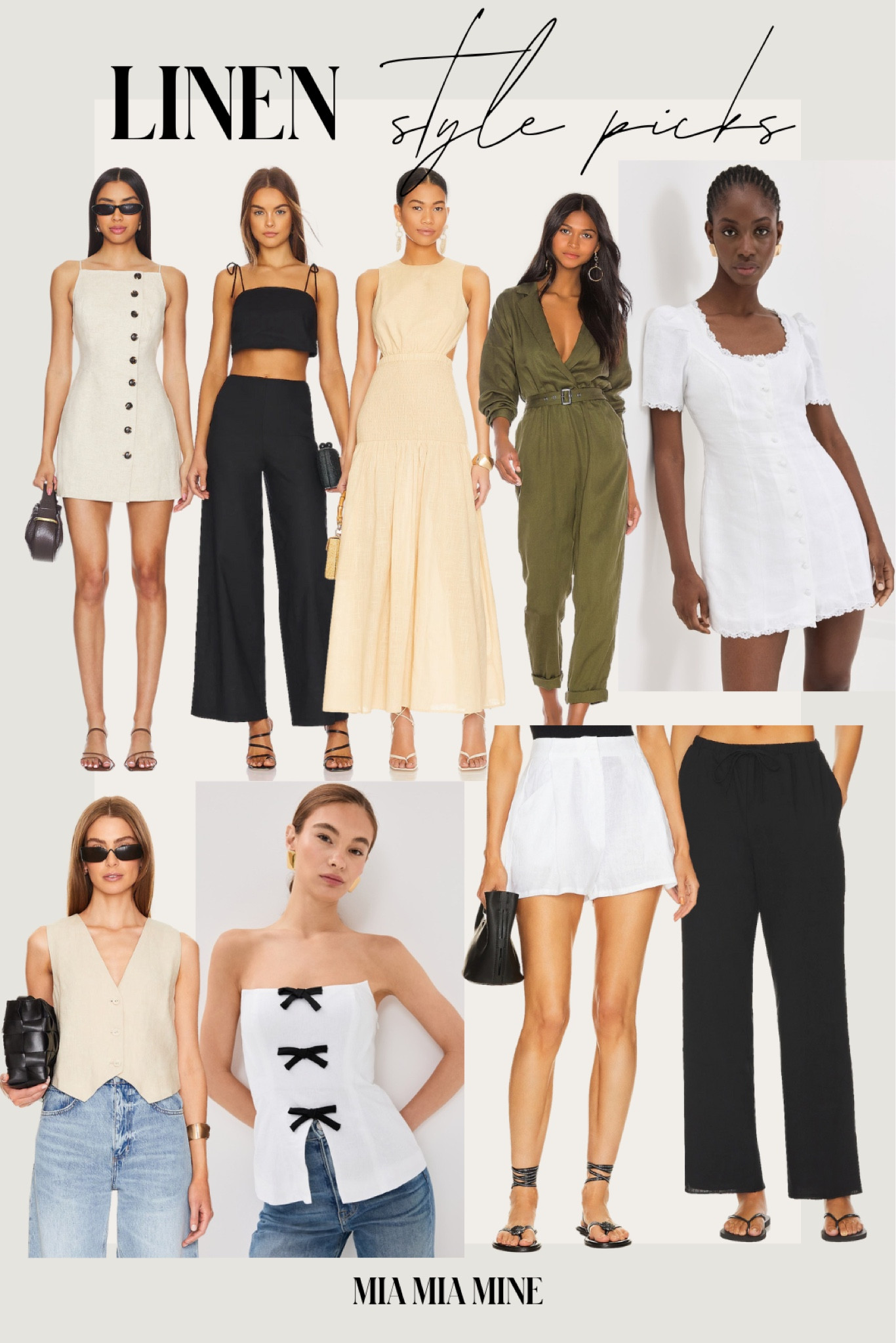 Summer outfit ideas - linking my favorite linen dresses, linen vests and linen pants for summer
Europe outfit ideas 

#LTKSeasonal #LTKFindsUnder50 #LTKFindsUnder100