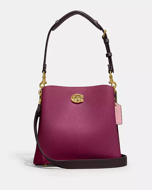 Willow Bucket Bag In Colorblock With Signature Canvas Interior | Coach (US)