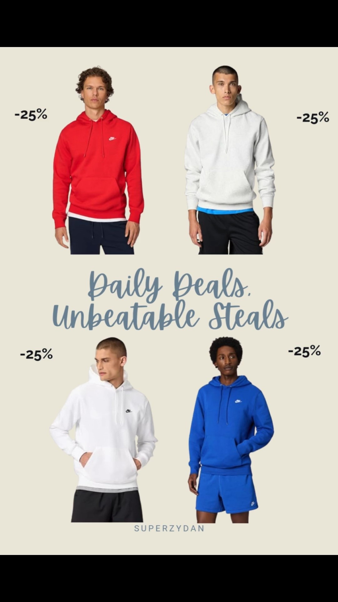 Snag the Perfect Gift! This Nike Club Fleece Hoodie is a guaranteed winner for him—whether it's your dad, brother, boyfriend, or teen son! It's super soft, comfy, and a wardrobe staple.

Major Deal Alert: Select colors are 25% OFF right now, making it a budget-friendly score for Christmas! Don't wait, sizes sell out fast. Tap to shop the deal and finish your holiday shopping early!#NikeSale #MensFashion #GiftForHim #TeenBoyGift #NikeHoodie #ChristmasGiftIdeas 

 

#LTKHoliday #LTKHoliday #LTKFamily #LTKMens