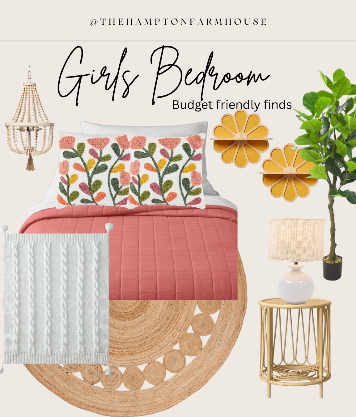 Budget friendly girls bedroom ✨

Kids room | kids bedroom | girls room | girls bedroom | bedroom 

#LTKhome #LTKFind #LTKkids