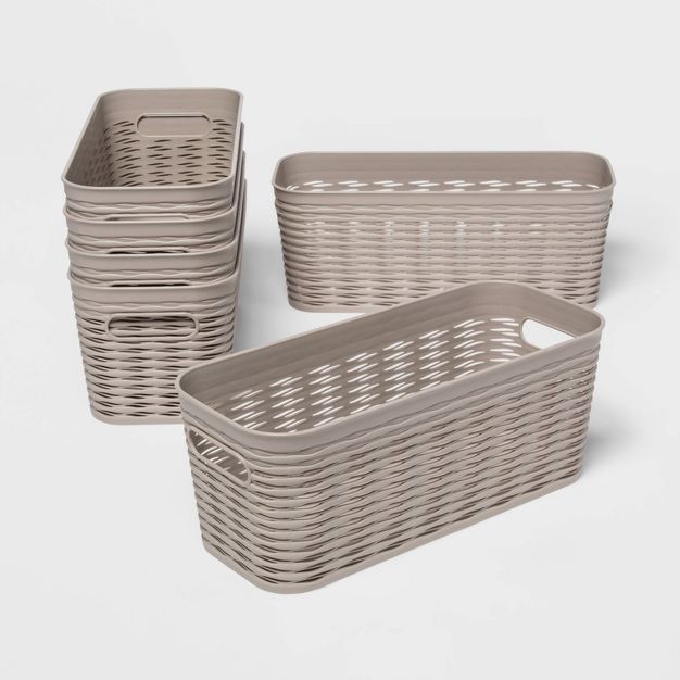 Set of 6 1/2 Medium Storage Baskets - Room Essentials™ | Target