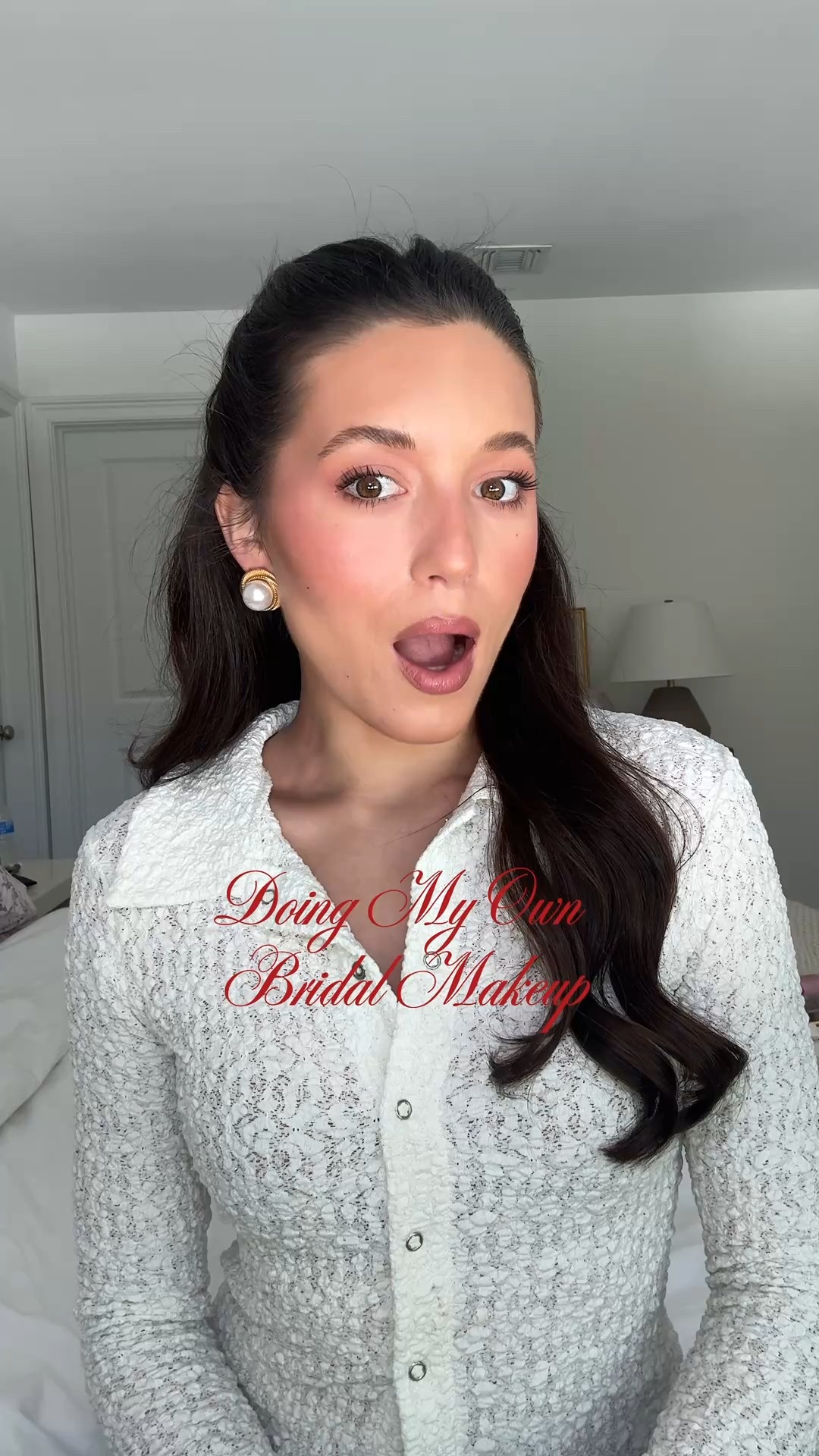 Bridal glam❤️🎀