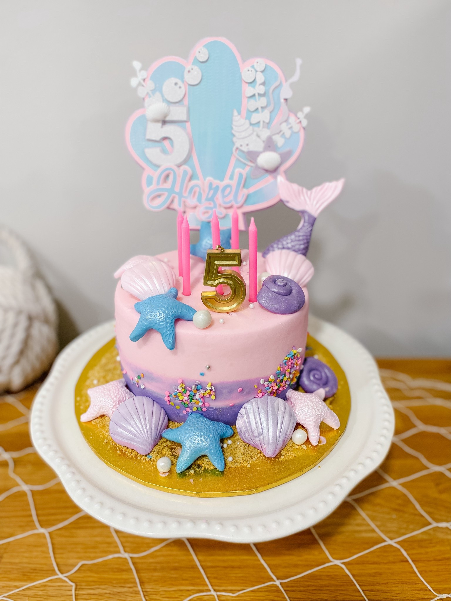 Dive into five mermaid birthday party cake topper 

#LTKKids #LTKParties