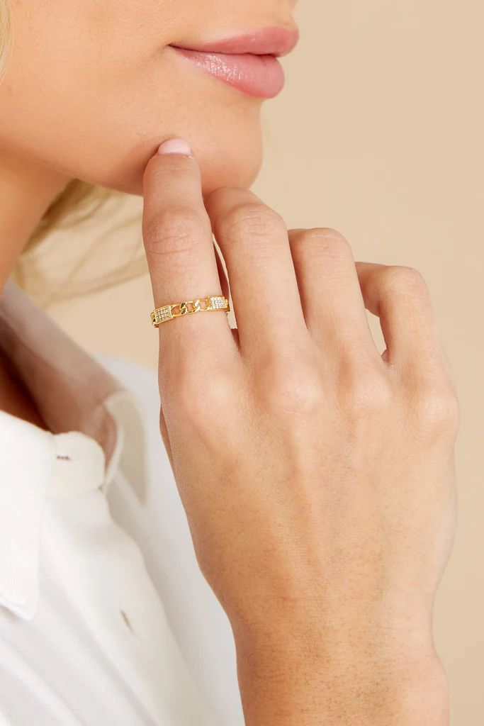 Venice Gold Ring | Red Dress 