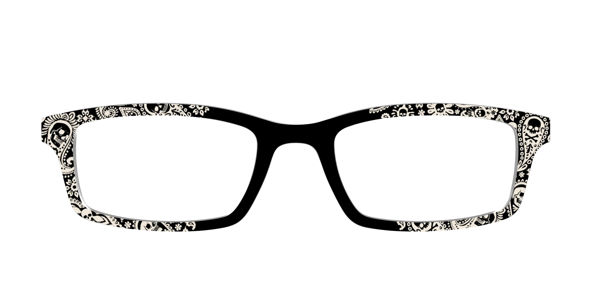 The Bone White Paisley | Pair Eyewear