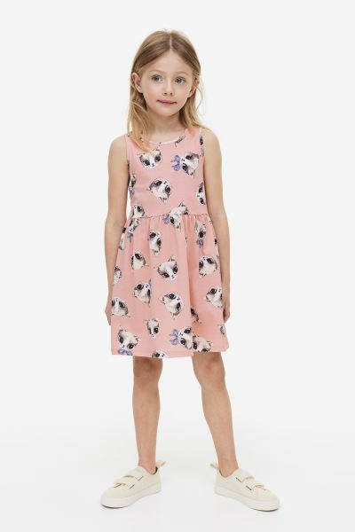 Patterned Cotton Dress | H&M (US + CA)