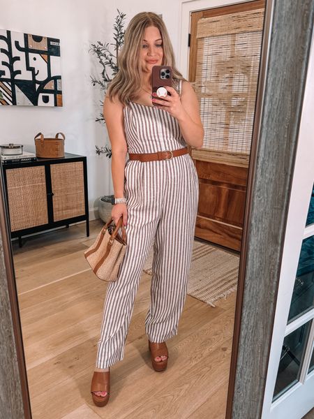 SO in love with this jumpsuit! Fit is absolute perfection. I’m wearing the M! 

#LTKSummerSales #LTKFindsUnder100 #LTKSeasonal