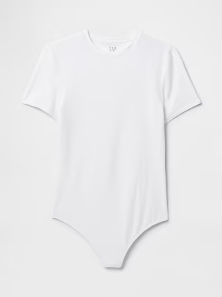CloseKnit Jersey T-Shirt Thong Bodysuit | Gap (US)