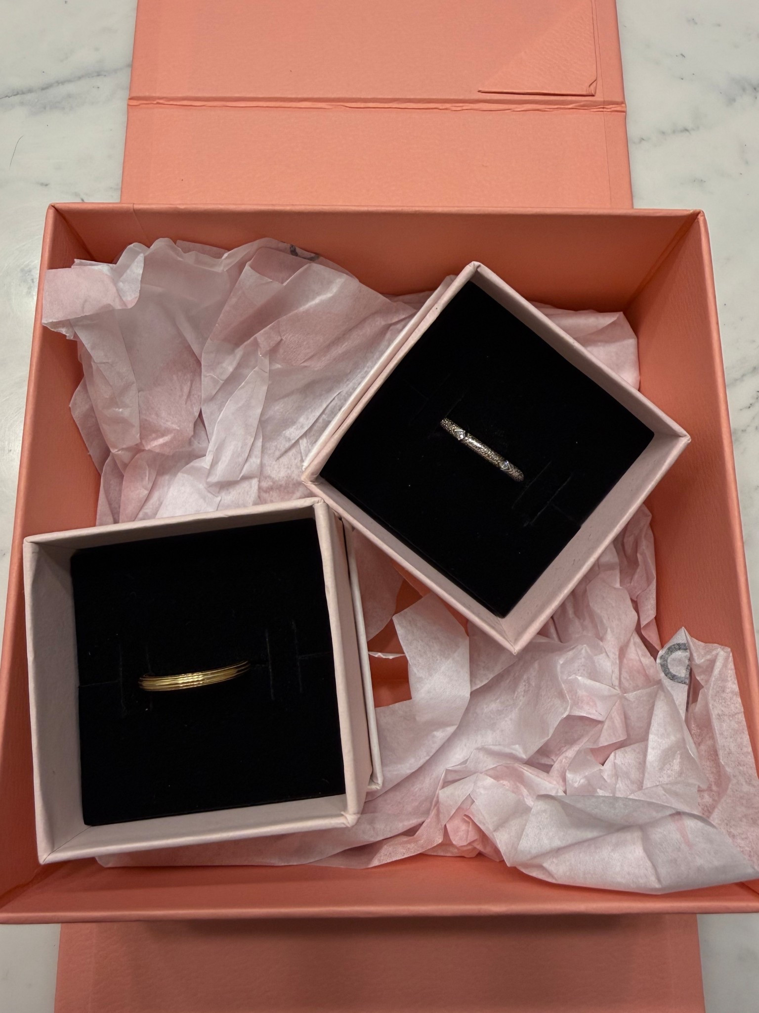 Pinky rings. 

#LTKvlog #LTKSaleAlert #LTKselfcare