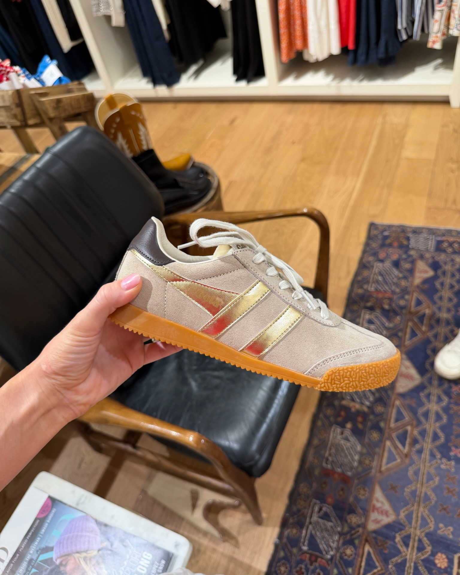 Cute sneakers!
