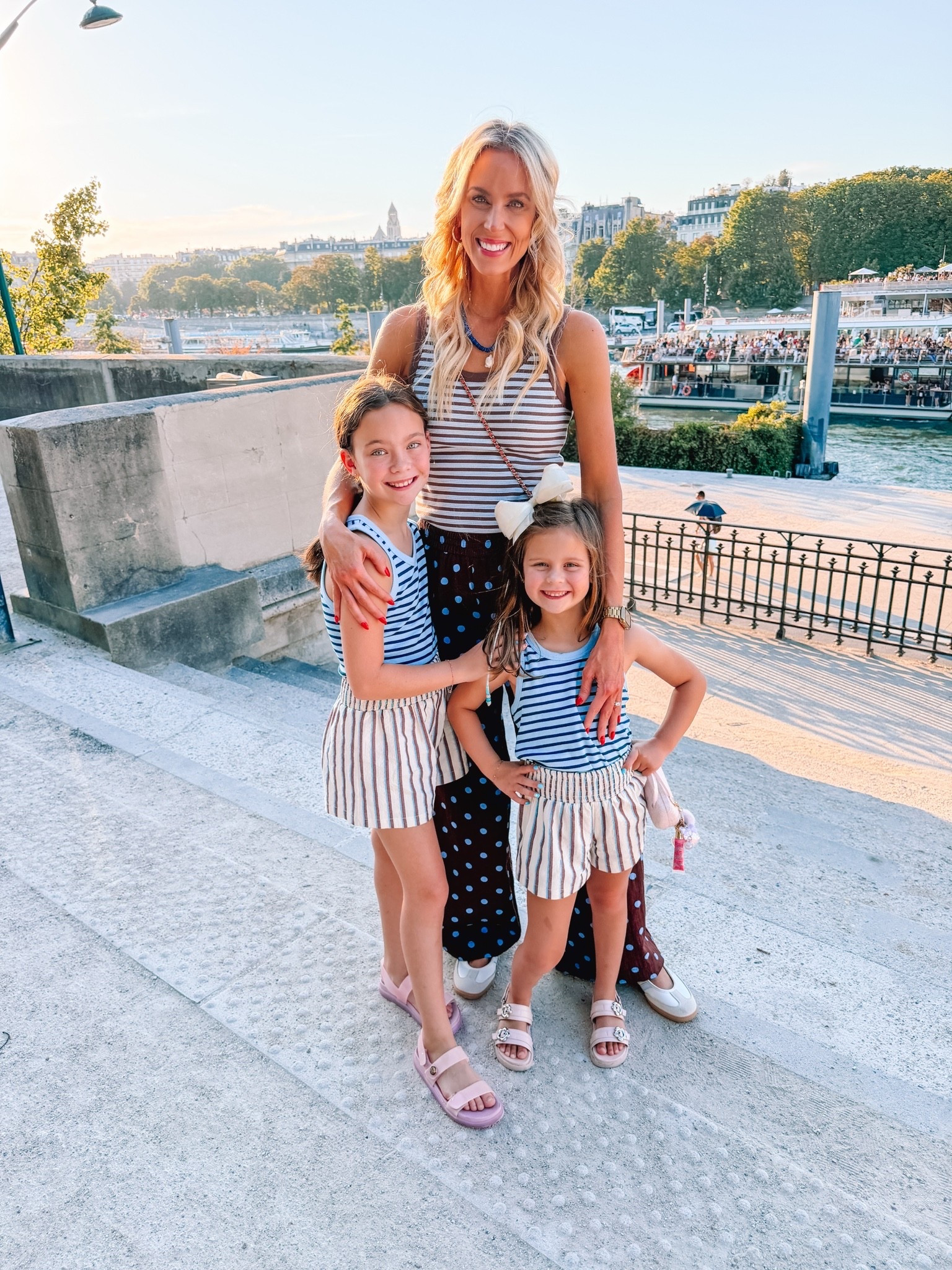 Loving these outfits we wore in Paris! 

Polka dot pants | Matching outfits | Striped tank | Travel style

#LTKootd #LTKTravel