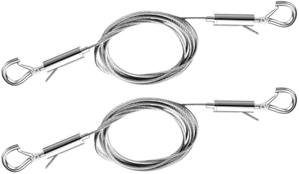 2PCS Adjustable Picture Hanging Wire Kit,Heavy Duty Mirror, Art Frame Hanging Solution,3.3FT Stai... | Amazon (US)