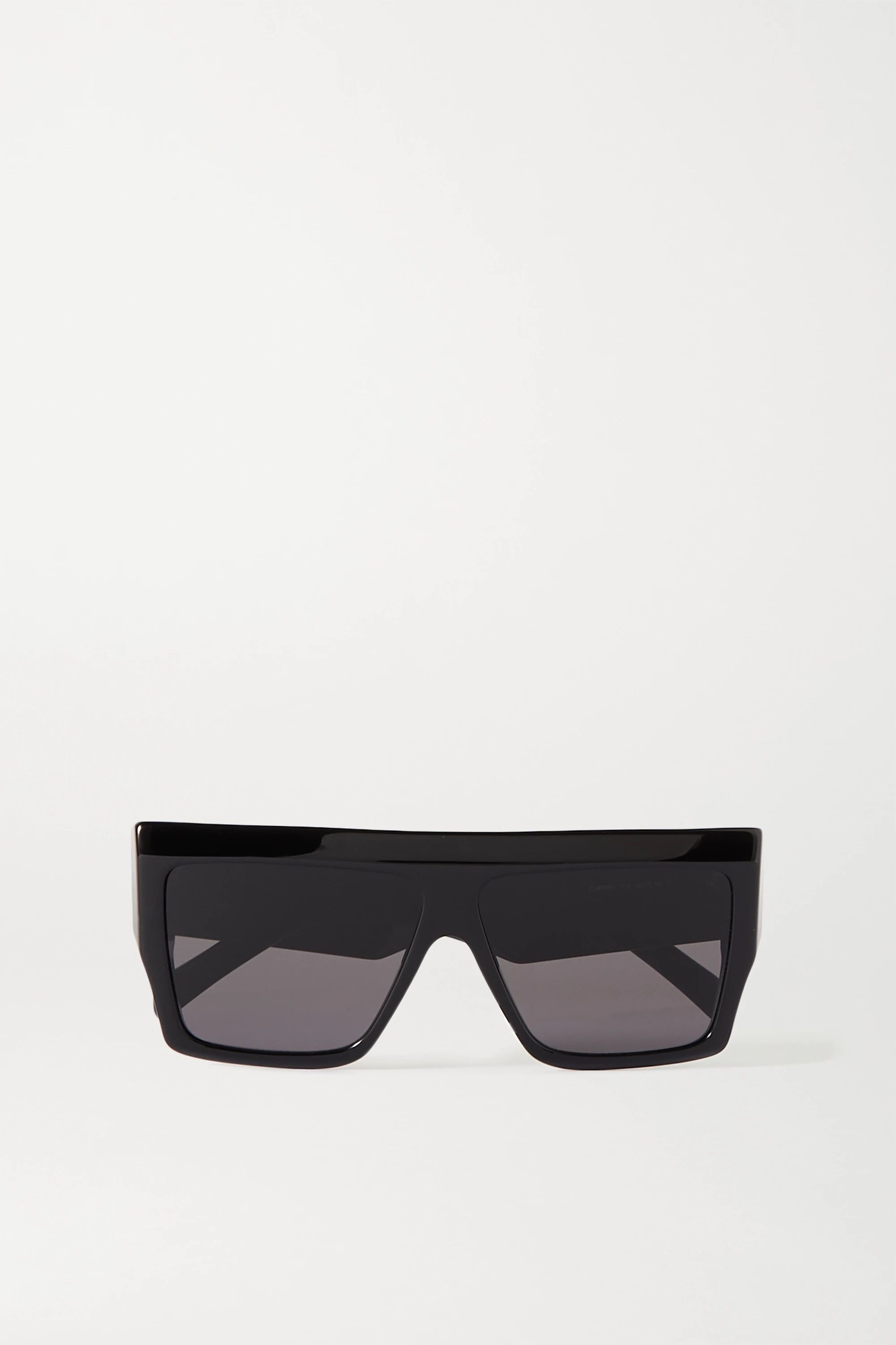 Black Oversized D-frame acetate sunglasses | Celine | NET-A-PORTER | NET-A-PORTER (US)