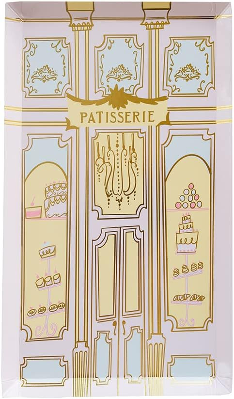 Daydream Society Let them Eat Cake - Large Party Plate - French Patisserie Design - Paper Plate i... | Amazon (US)