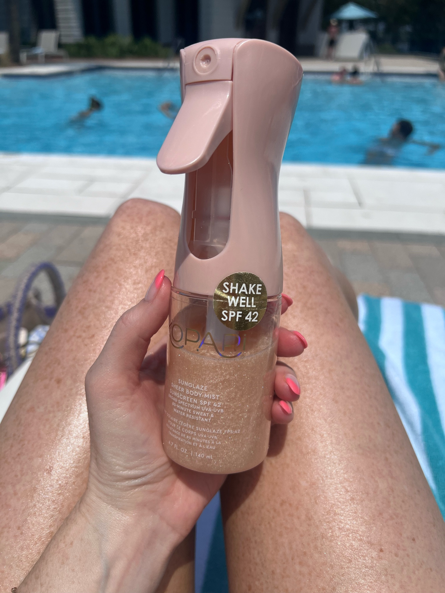 I got this Kompari sun glaze mist sunscreen and it’s so beautiful! SPF 42 and a pretty glow and the spray bottle is an amazing mist! 

#LTKSwim #LTKTravel #LTKSeasonal