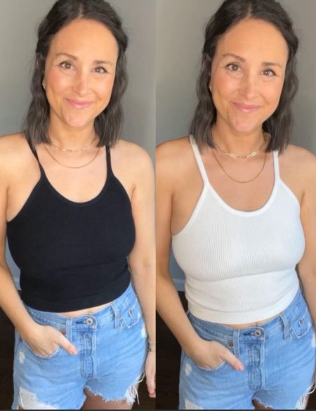 Free People dupe tanks from Amazon! 3 for under $30! 

The best lookalike! A must for spring & summer! Come in two lengths and a variety of colors. Wearing M/L, but definitely could have done S/M. 

Free People look a like. Look for less. Summer cropped tanks. Summer basics. Amazon must haves. 

#LTKFindsUnder50 #LTKOver40 #LTKSaleAlert