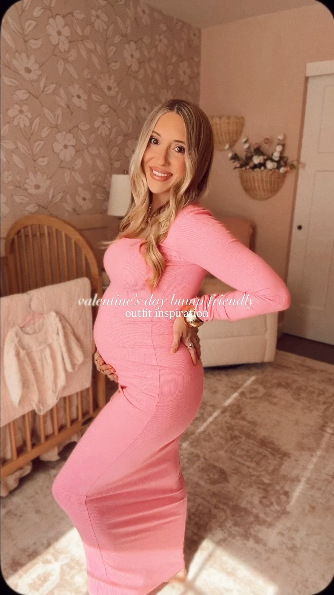 Okkk Valentine’s Day but make it bump-friendly & bold 💘✨

This hot pink bodycon from PinkBlush Maternity is hugging the bump just right and is so comfy + flattering. Perfect for date night, Galentine’s, or any excuse to wear pink 💗

Linked on below
Sizing: small 💌

#LTKValentine #LTKootd #LTKBump