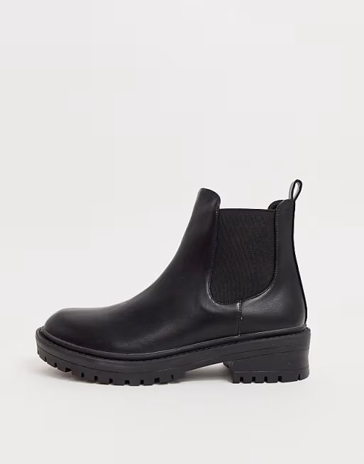 RAID Radar Black Chunky Chelsea Boots | ASOS (Global)