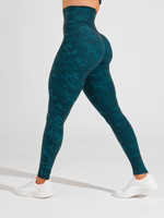 Legacy Legging - Teal Camo | Buffbunny