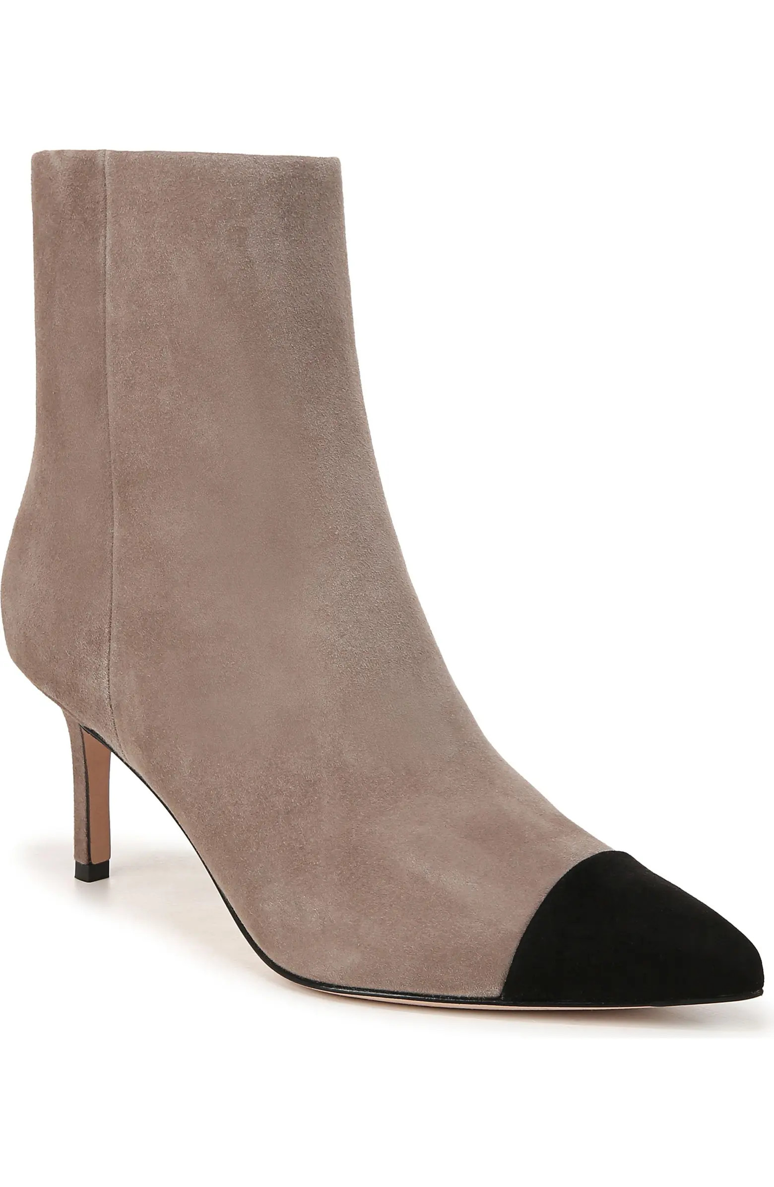 Veronica Beard Lisa Pointed Cap Toe Bootie (Women) | Nordstrom | Nordstrom