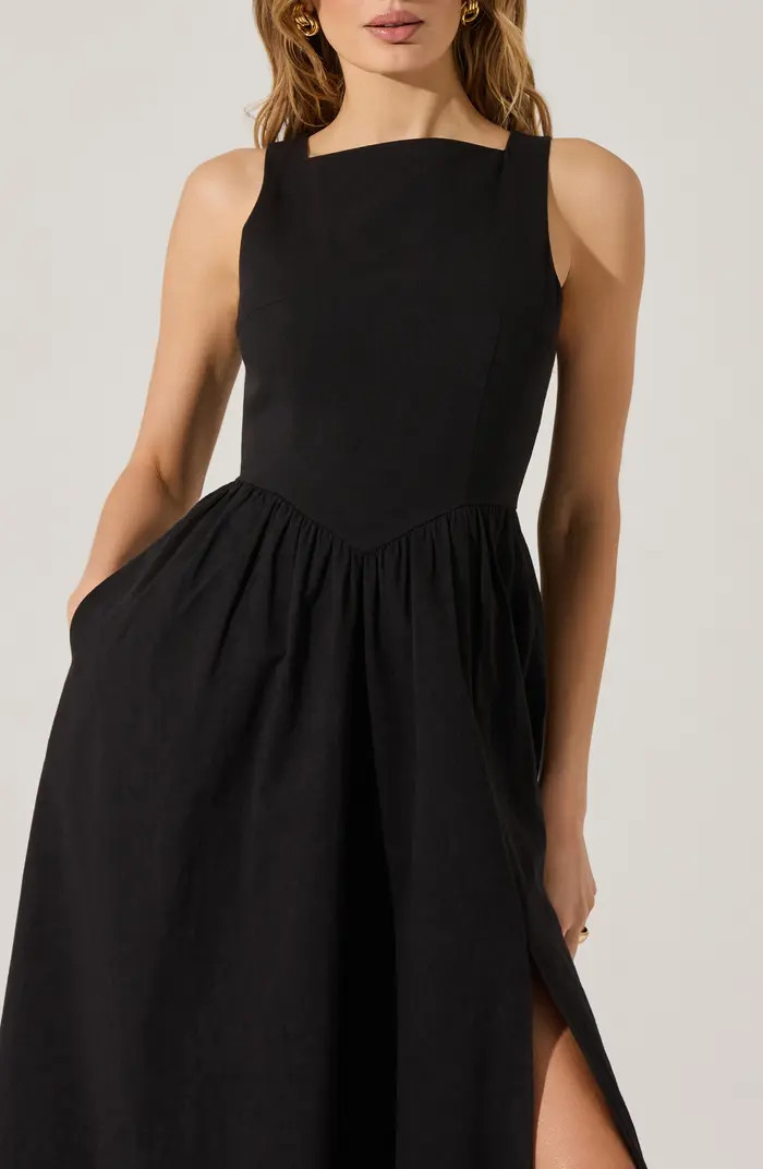 Bow Back A-Line Dress | Nordstrom