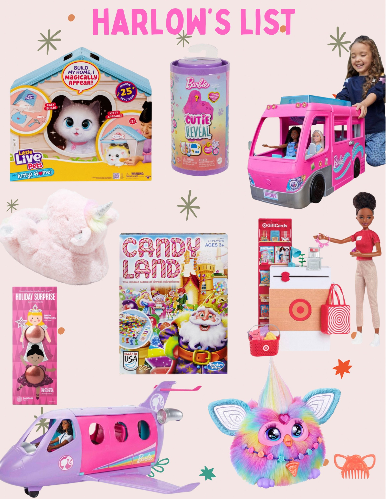 Here’s some of Harlow’s favorite things we got her! Most are in stock at target and on sale! 

#LTKSeasonal #LTKHoliday #LTKGiftGuide
