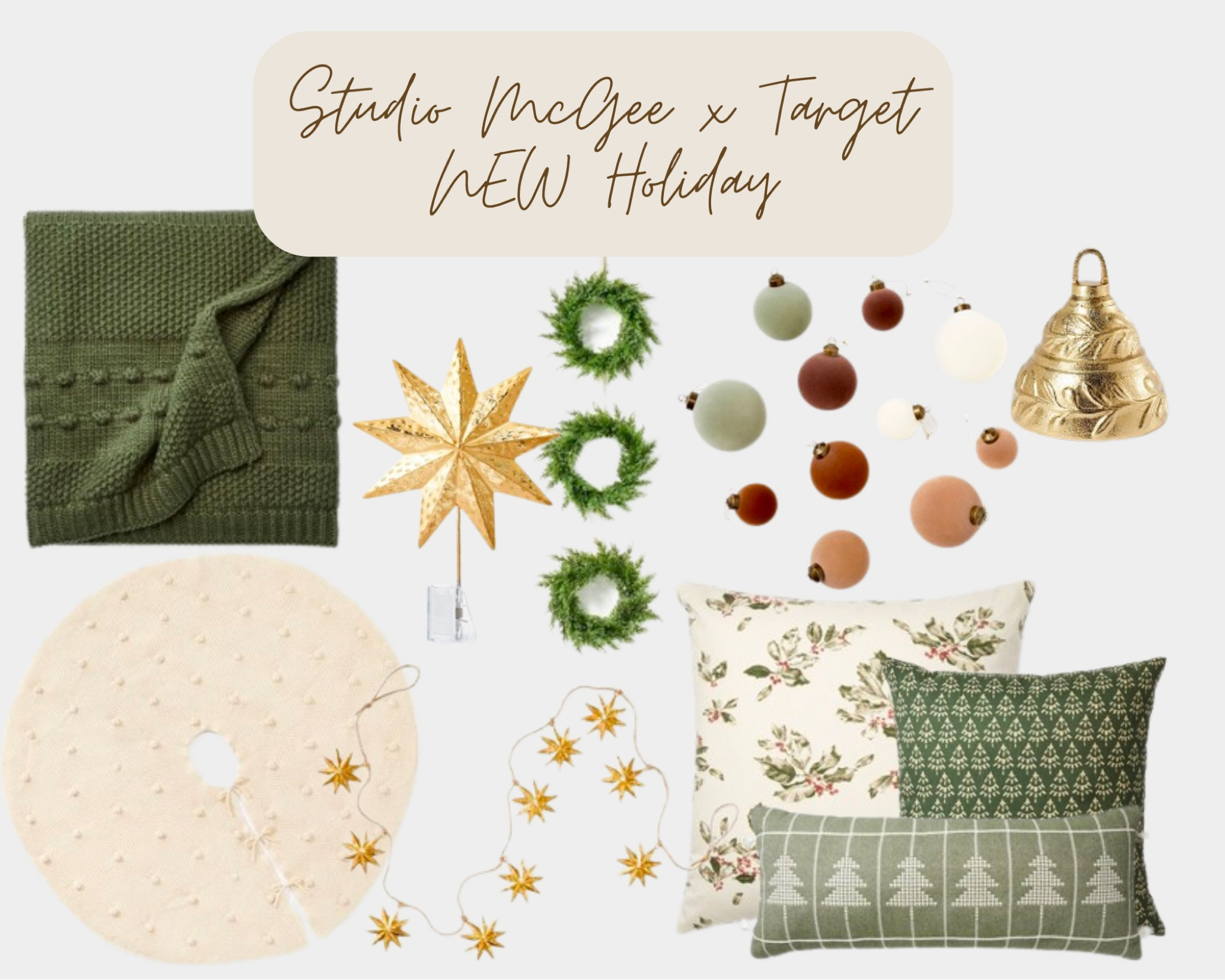 Christmas decor, Studio McGee, Target home

#LTKSeasonal #LTKHoliday #LTKunder100