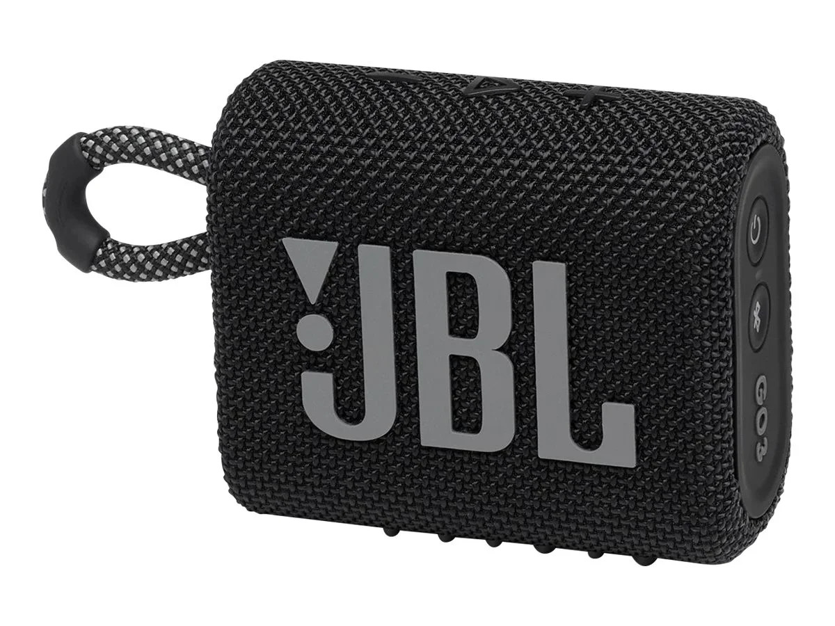 JBL Go 3 - Speaker - for portable use - wireless - Bluetooth - 4.2 Watt - black | Walmart (US)
