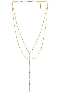 Ellie Vail Camilla Lariat Necklace in Gold from Revolve.com | Revolve Clothing (Global)