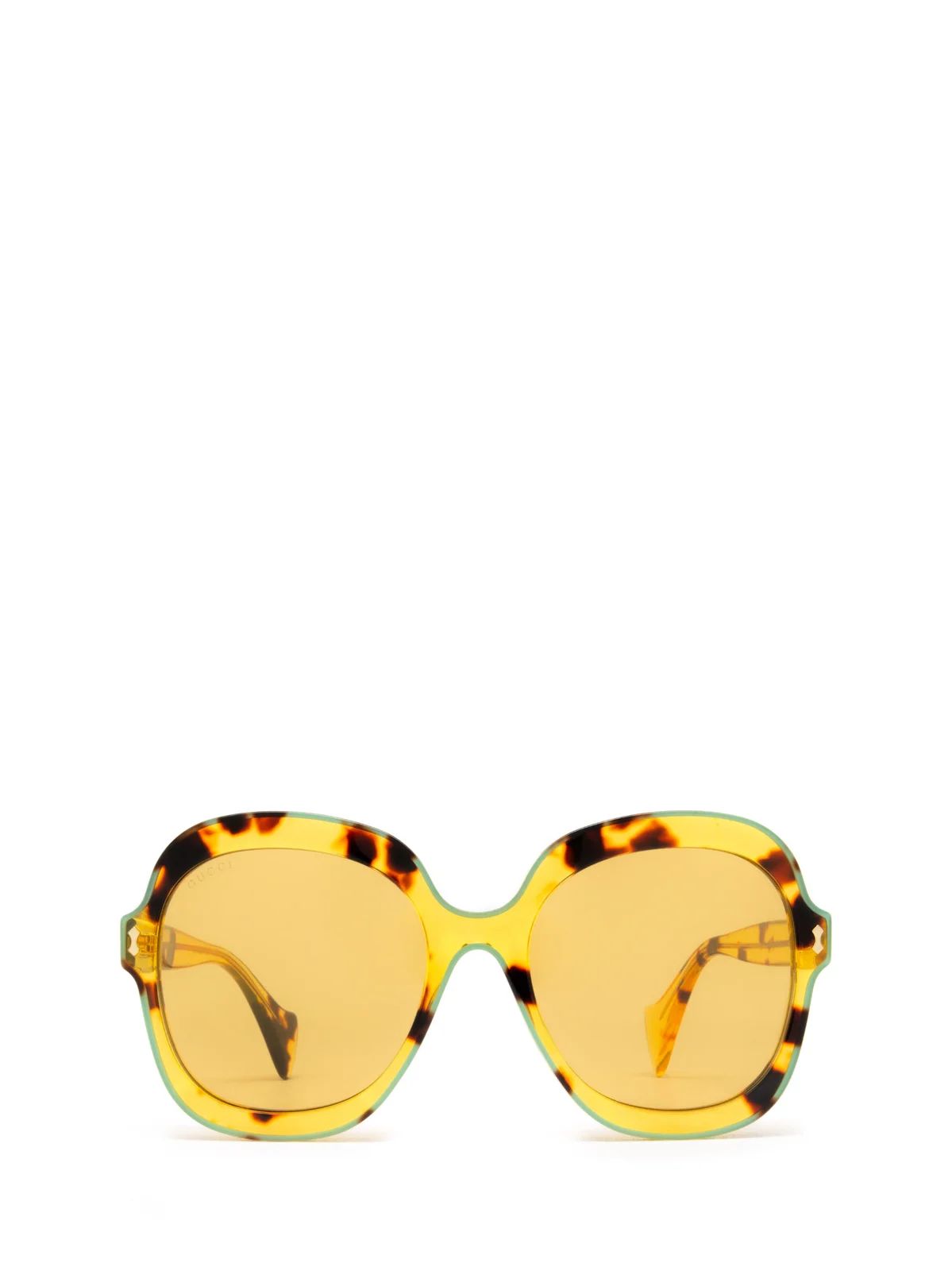 Gucci Eyewear Oval Frame Sunglasses | Cettire Global