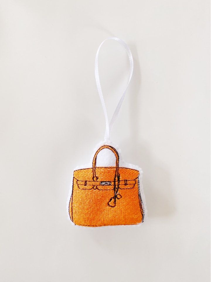 Bauble Birkin Bag Ornament | All The Finery