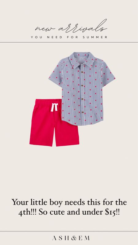 Fourth of July outfits for boys!!

#LTKKids #LTKFindsUnder50 #LTKStyleTip