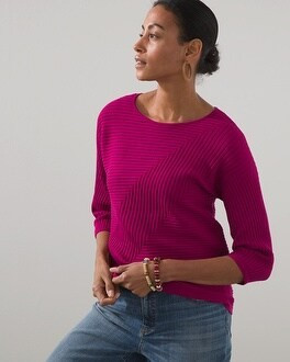 Rib Knit Pullover Sweater | Chico's