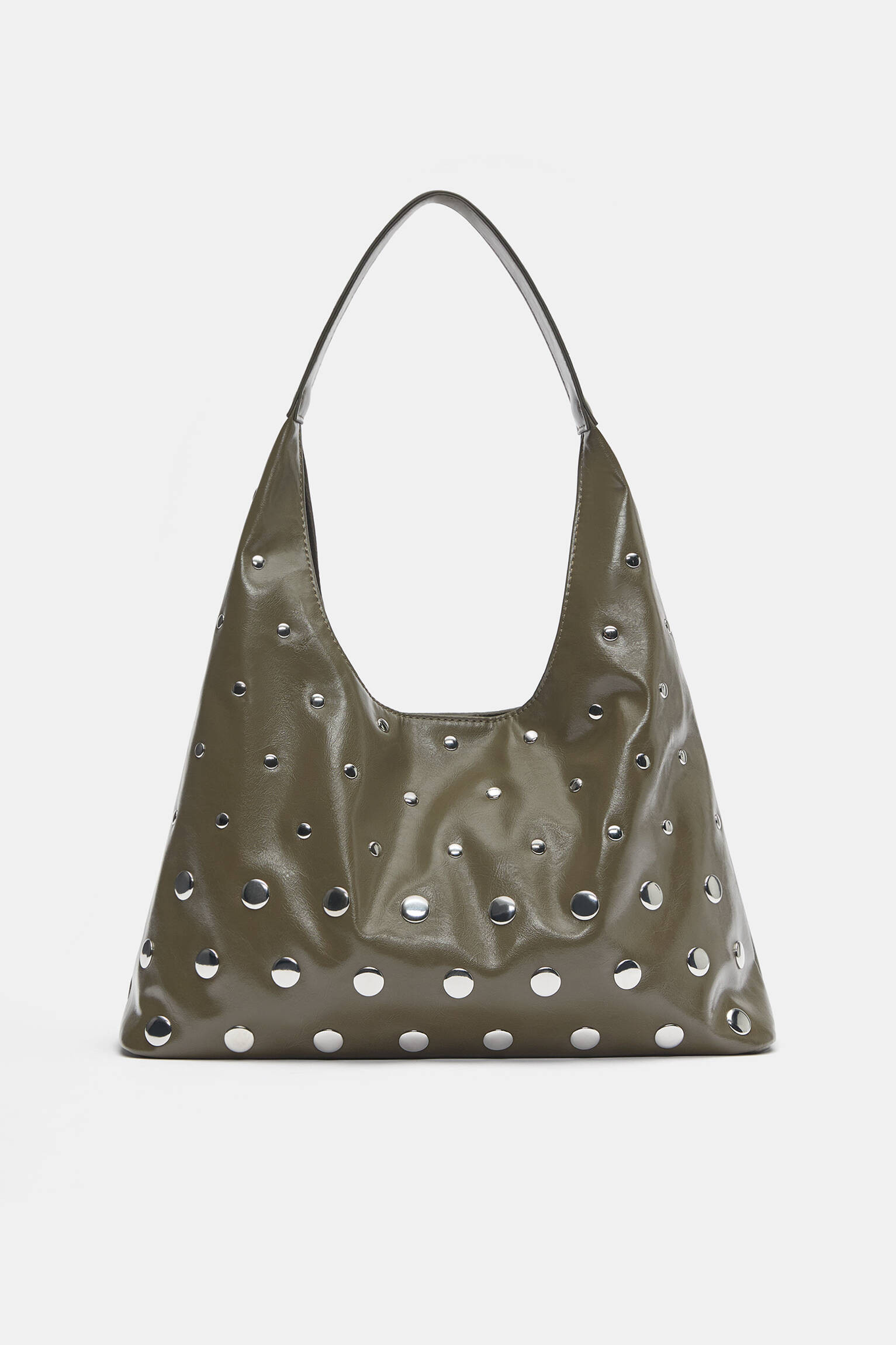 Studded tote bag - pull&bear | PULL and BEAR UK