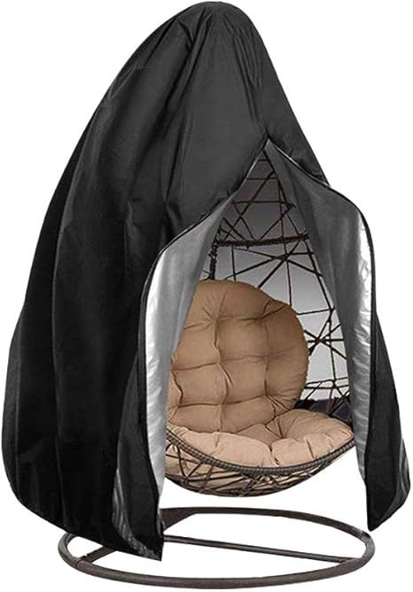 VAlinks Patio Egg Chair Cover with Zipper Buckle & Drawstring, Waterproof Windproof Anti-UV Outdo... | Amazon (US)