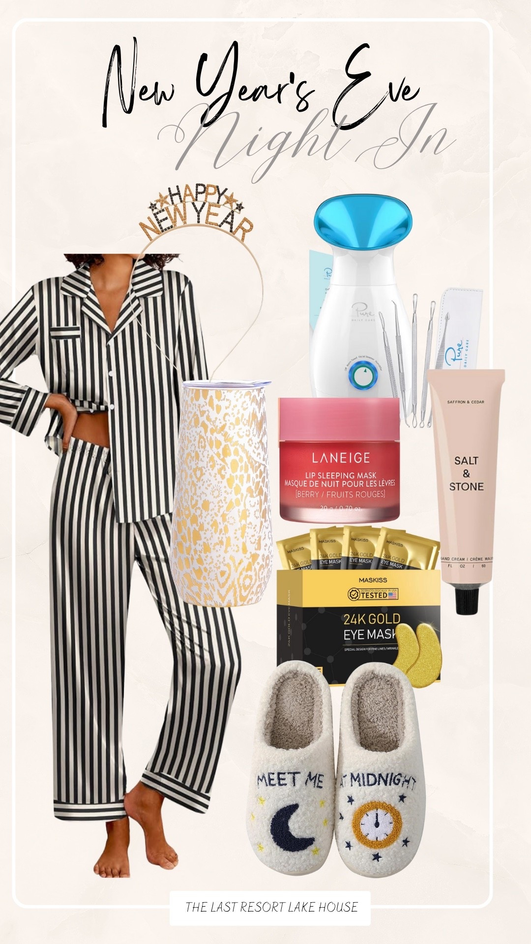✨ New Year’s Eve… but we’re staying IN
Striped jammies, glow-up skincare, cozy slippers, and zero pressure to wear real pants by midnight 🥂
If your plans include snacks, softness, and looking cute on the couch — this lineup understood the assignment

Tap to shop the whole “midnight but make it comfy” mood ✨

#LTKootd #LTKHoliday #LTKselfcare