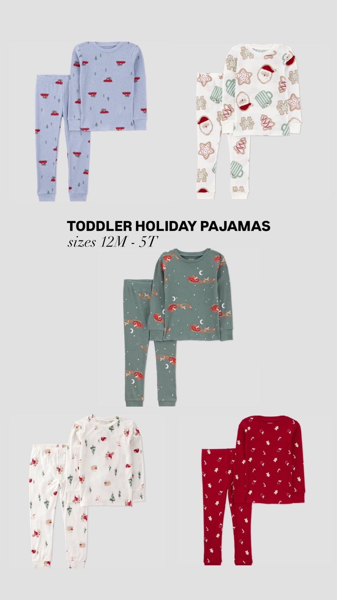 New Christmas pajamas for toddlers! Comes in sizes 12M - 5T 🎄✨❤️

#LTKHoliday #LTKBaby #LTKSeasonal