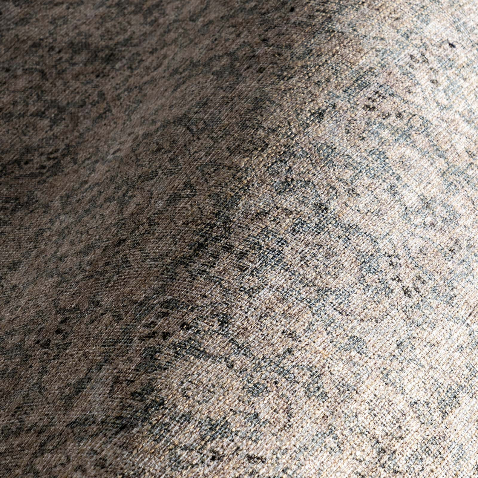 Morristown Antiqued Jute-Blend Rug | Grey | Rugs USA