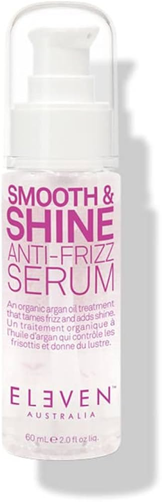 ELEVEN AUSTRALIA Smooth & Shine Anti-Frizz Serum Lightweight Treatment for All Hair Types - 2 Fl ... | Amazon (US)